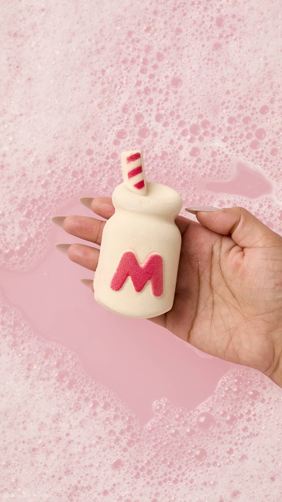 Milk Bottle Bubble Bar