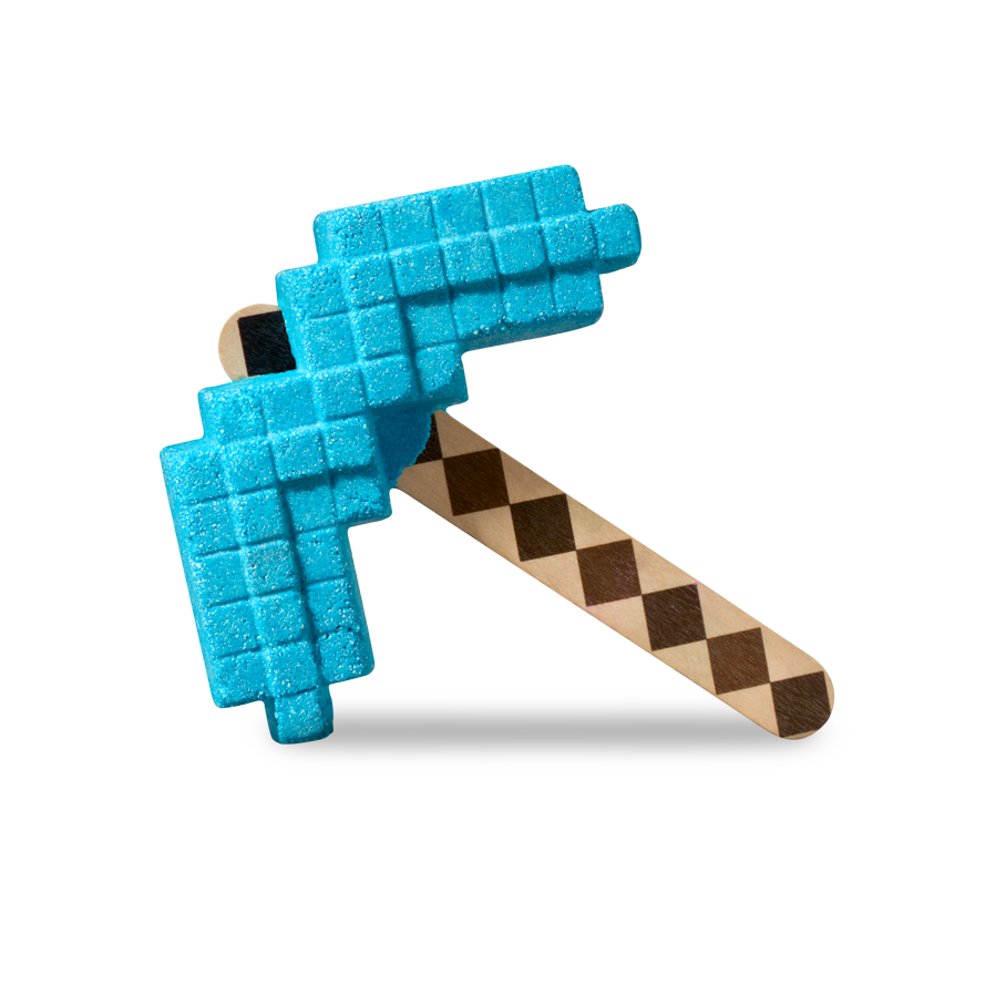 Pain moussant réutilisable Diamond Pickaxe