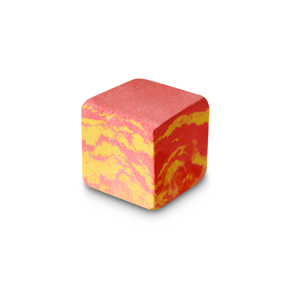 Lava Block Bath Bomb