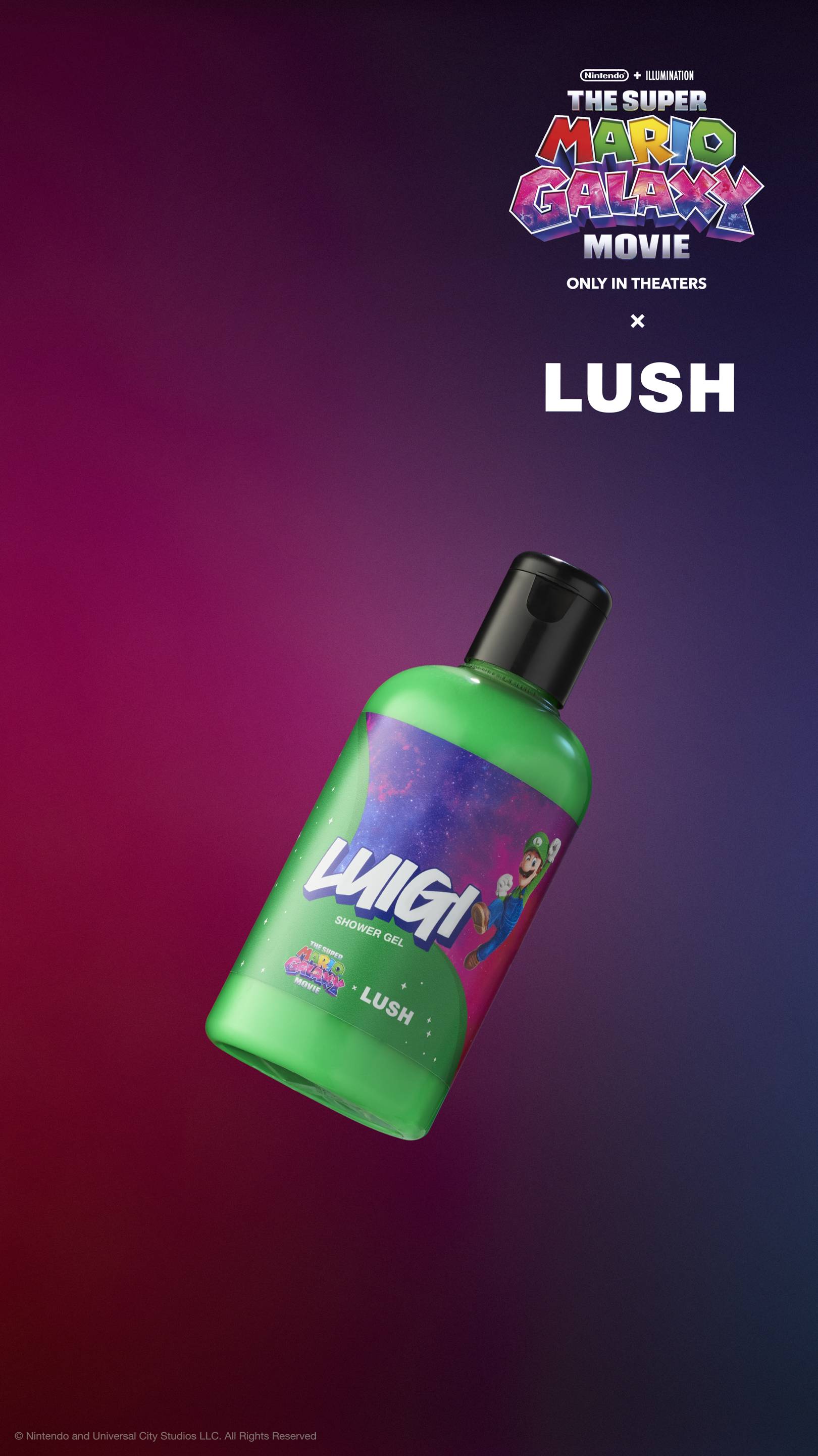 ボディソープ LUSH Nintendo MARIO LUIGI SHOWER GEL Luigi Shower Gel | LUSH
