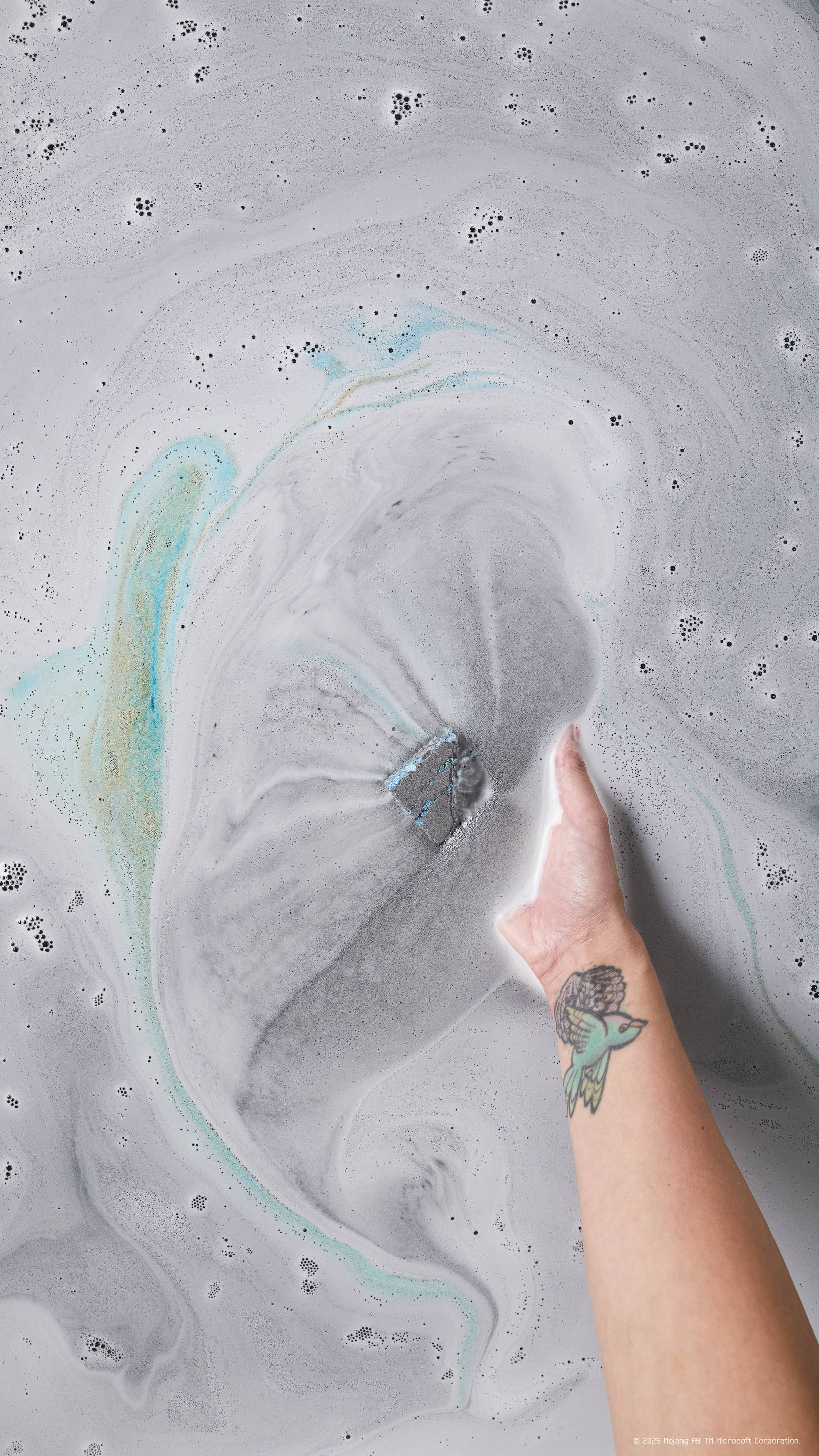 Diamond Ore Block Bath Bomb