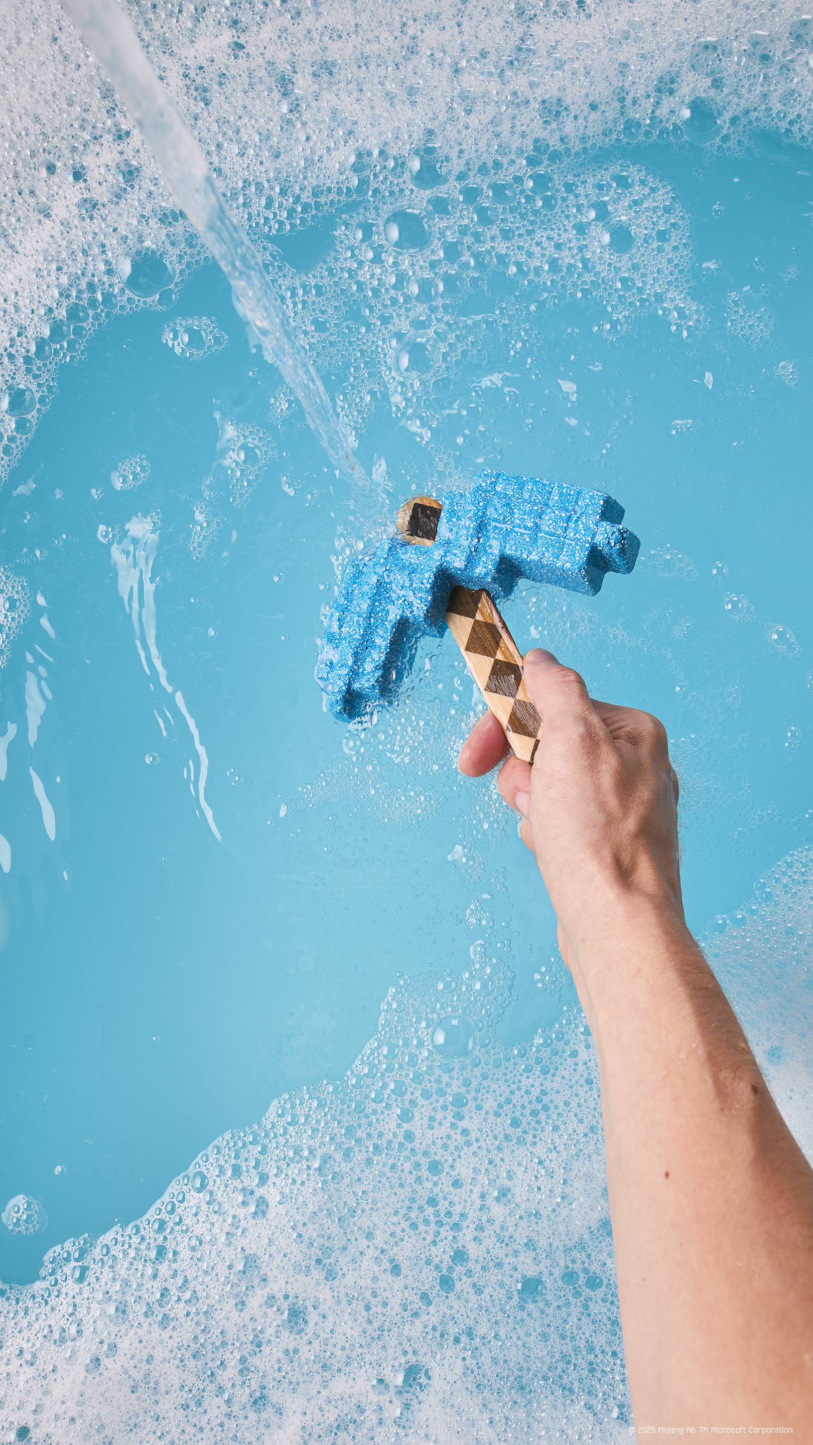 Pain moussant réutilisable Diamond Pickaxe