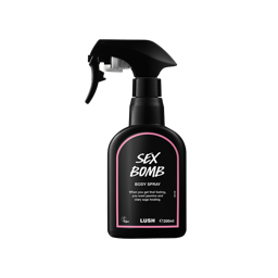 An image of LUSH | Sex Bomb | Body Spray | Sensual Jasmine, Ylang Ylang & Clary Sage Oils