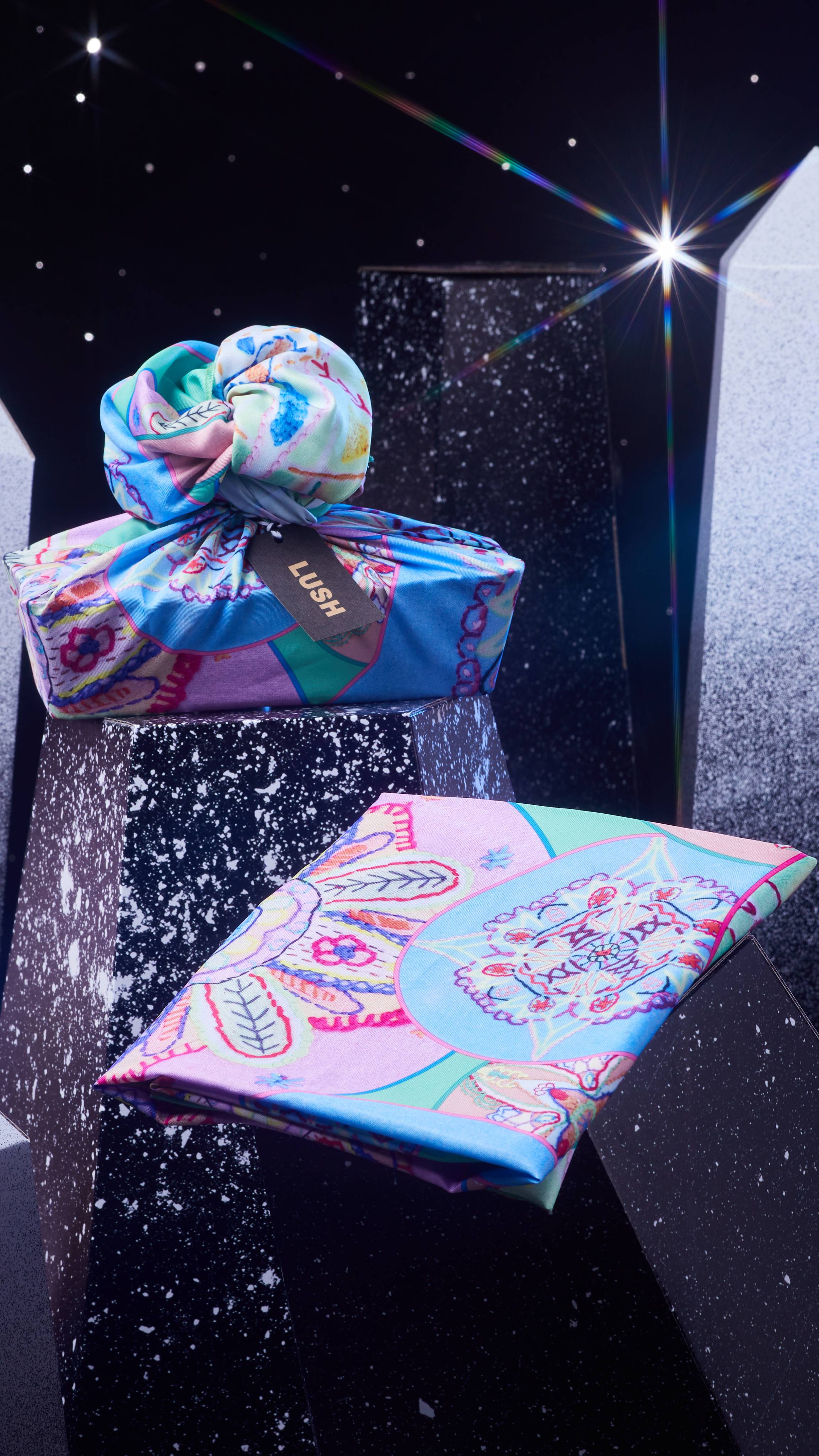 Lush gift wrap best sale scarf