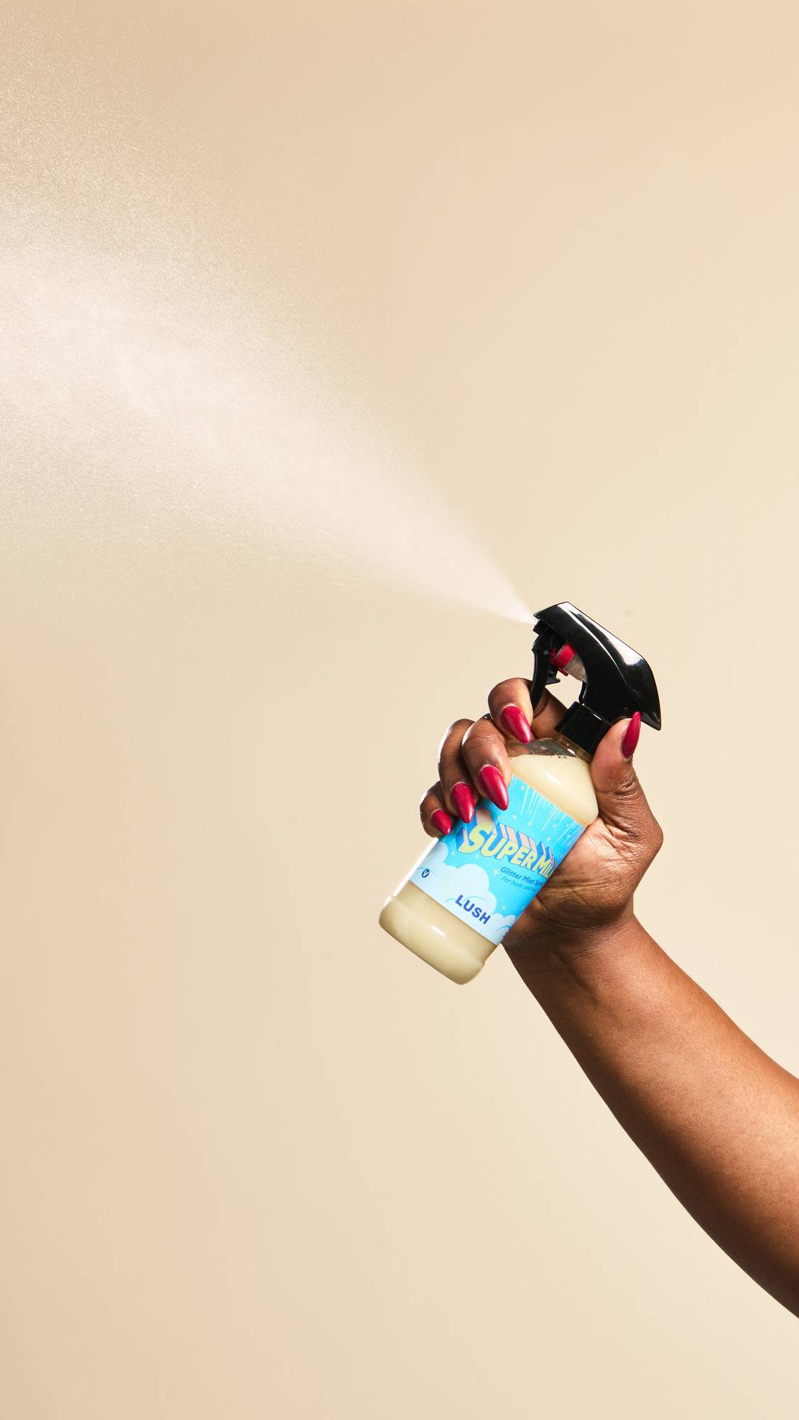 Super Milk Glitter Mist Spray | LUSH