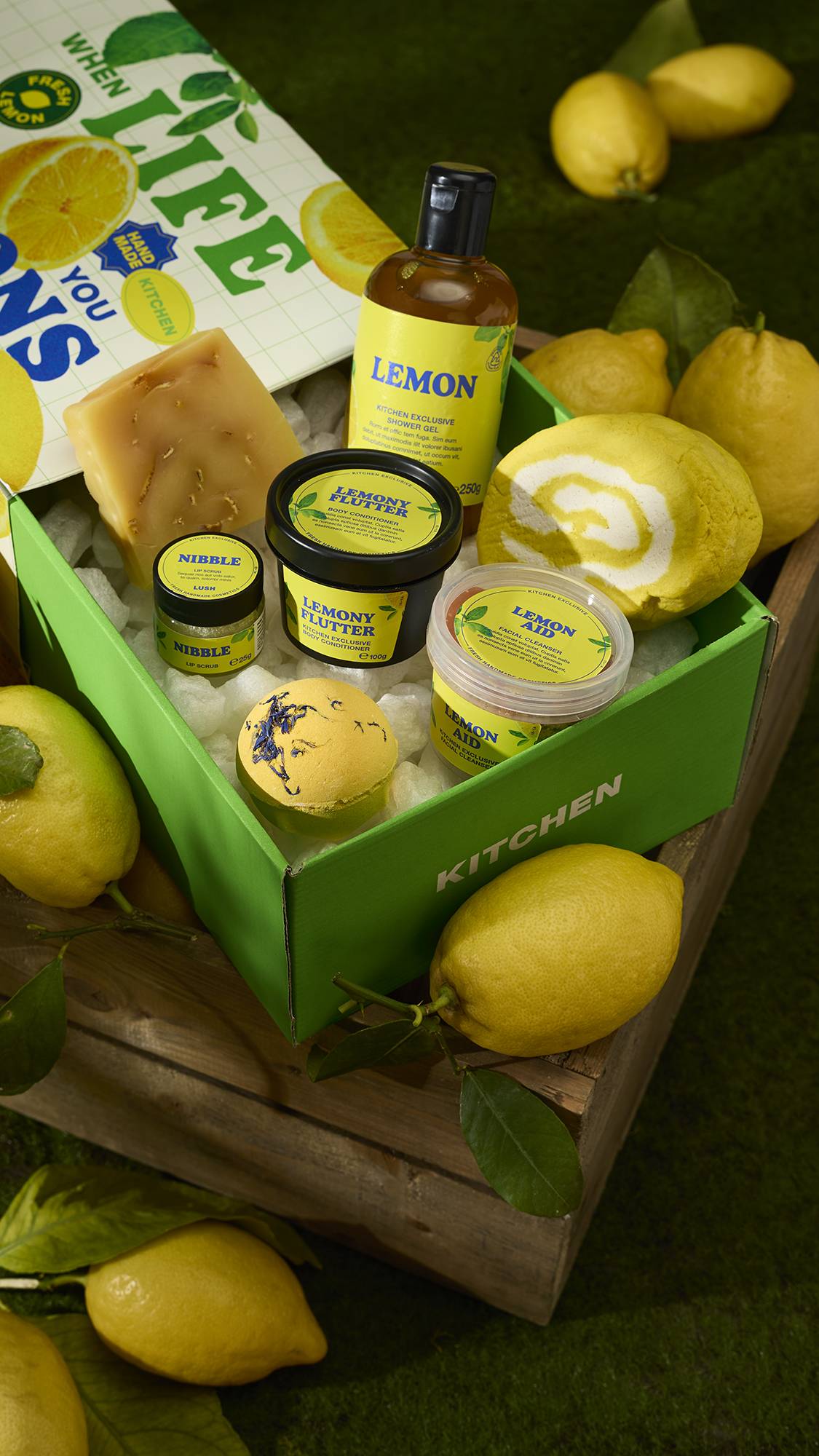 激安店舗 Kitchen LUSH サブスクリプション LUSH | シャワーボックス ボディソープ
