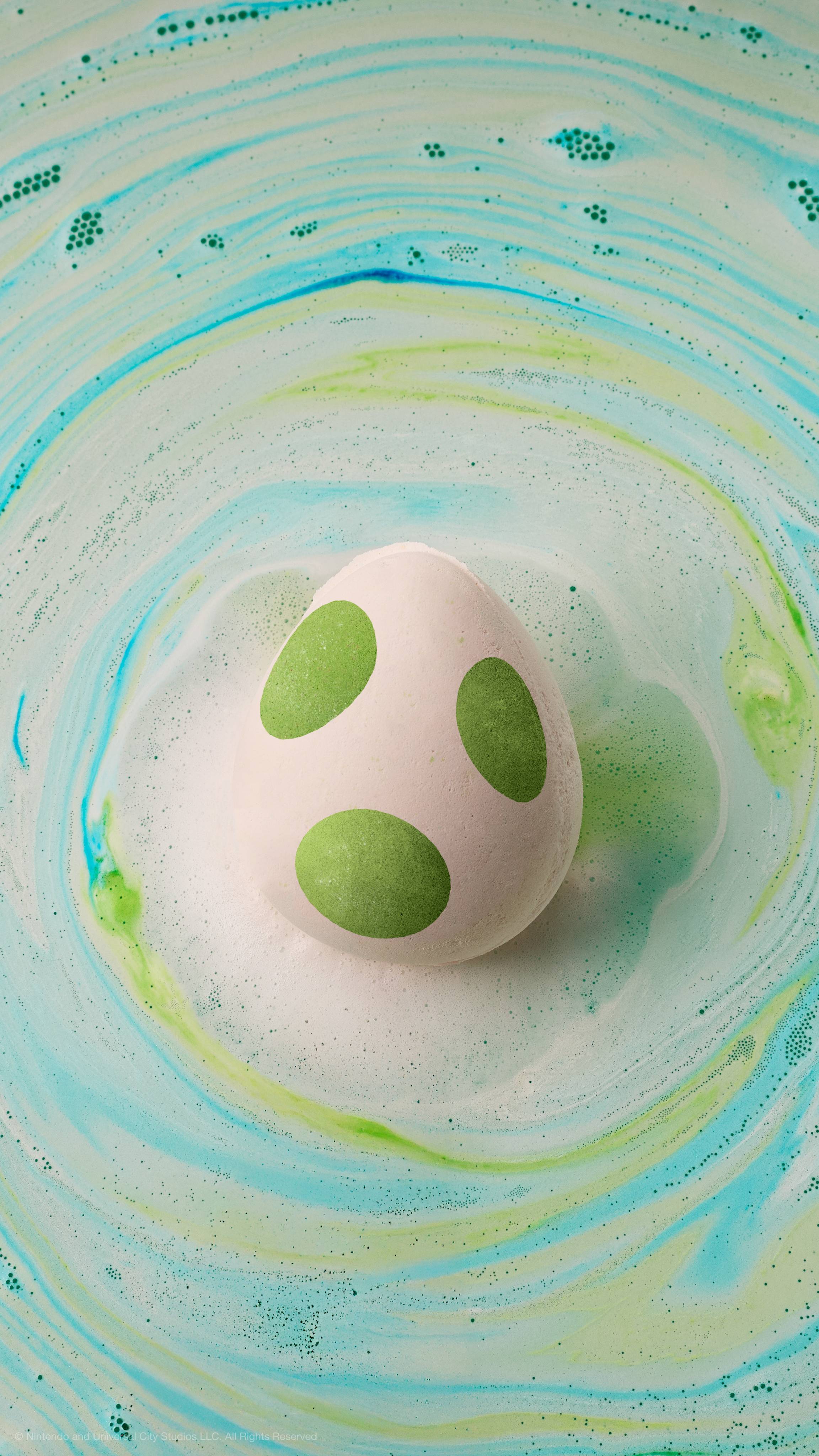 Yoshi Egg Bath Bomb
