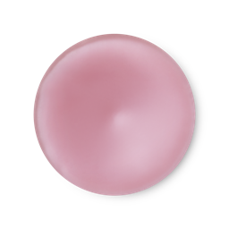 An arial view of baby pink, balm-like American Cream solid perfume.