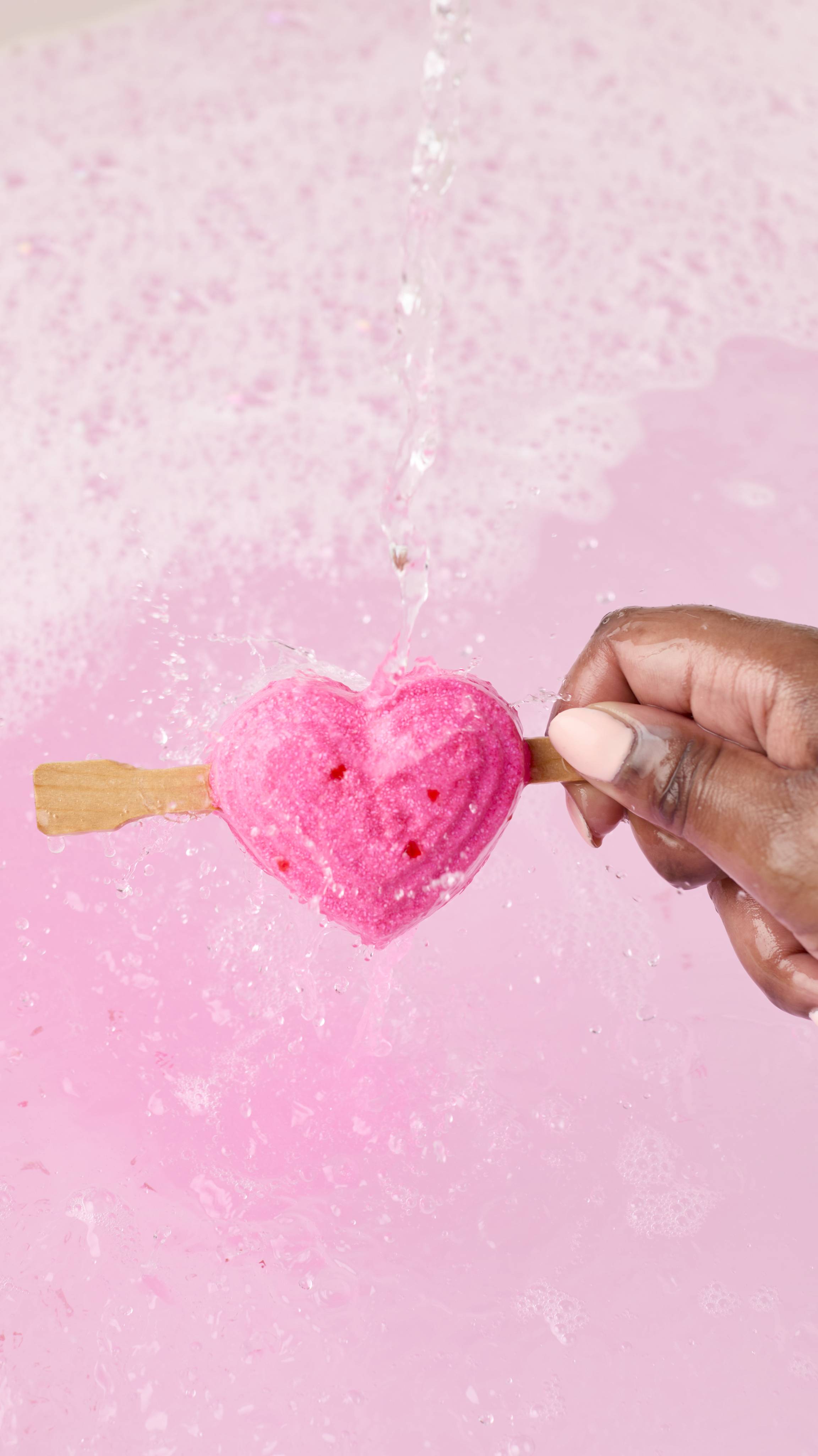 Pain moussant réutilisable Be My Valentine