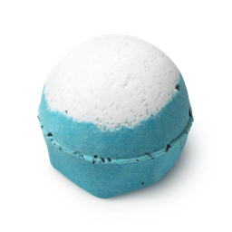 An image of LUSH | Big Blue Bombe de bain | Aux algues riches en minéraux | Produits bain v...