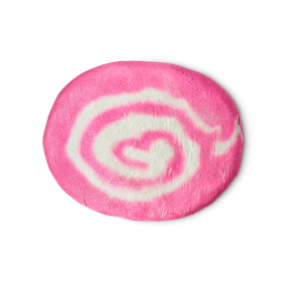 An image of LUSH | The Big Snow Fairy Roll | Pain Moussant