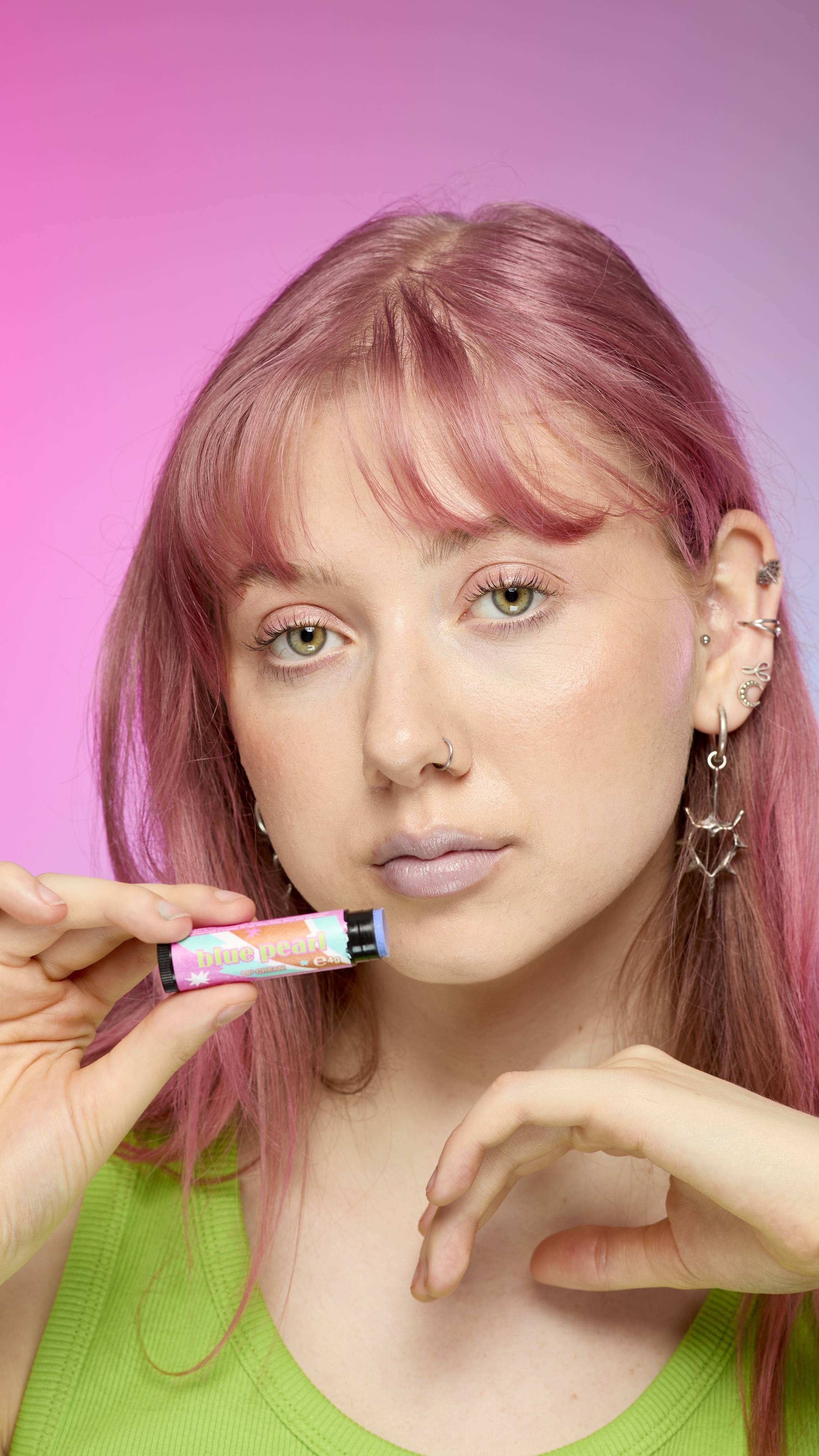 Blue Pearl Lip Cream