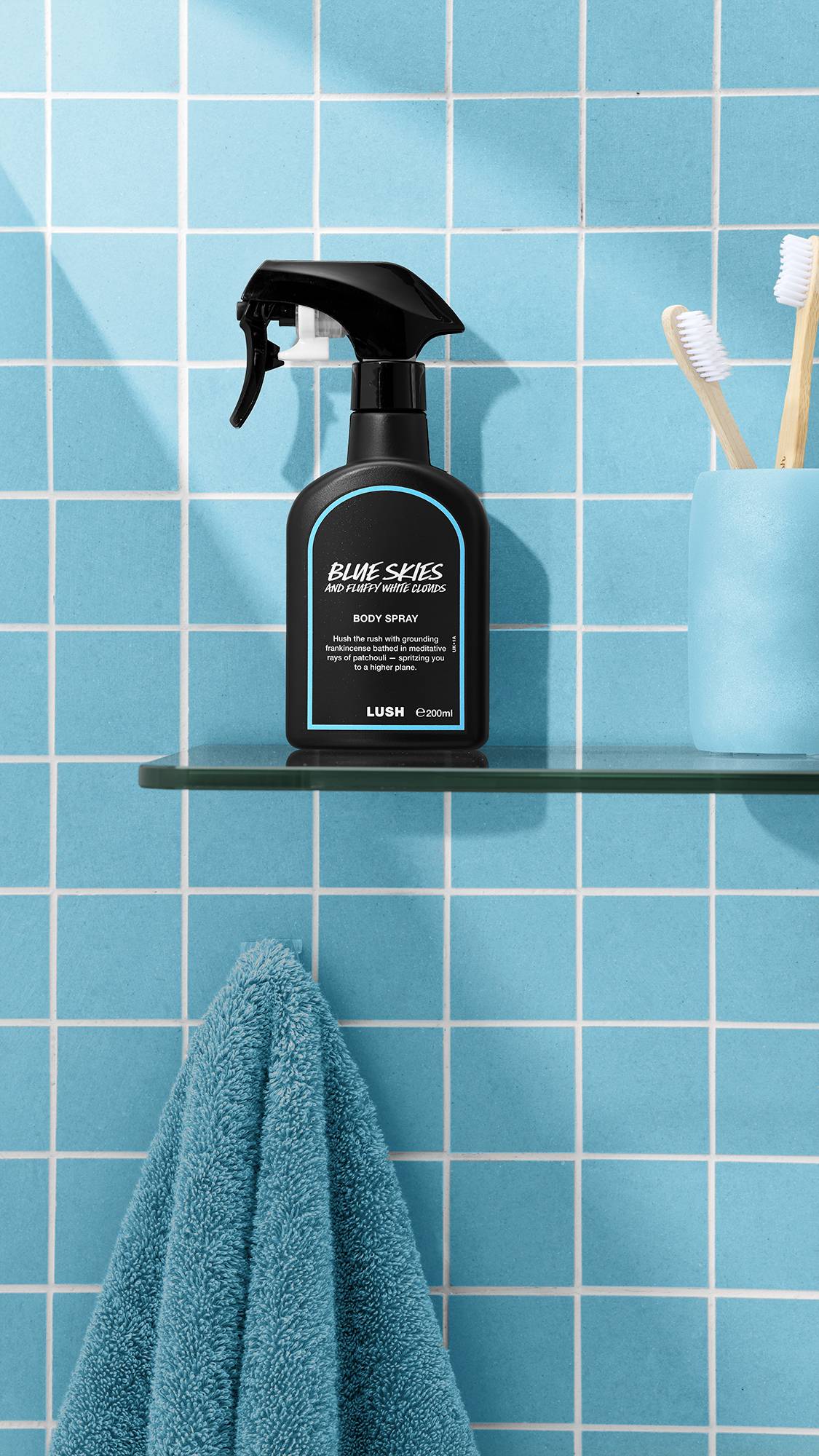 Vaporisateur corporel Blue Skies And Fluffy White Clouds