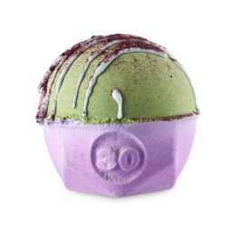 An image of Blueberry Matcha Oat Latte | Bath Bomb