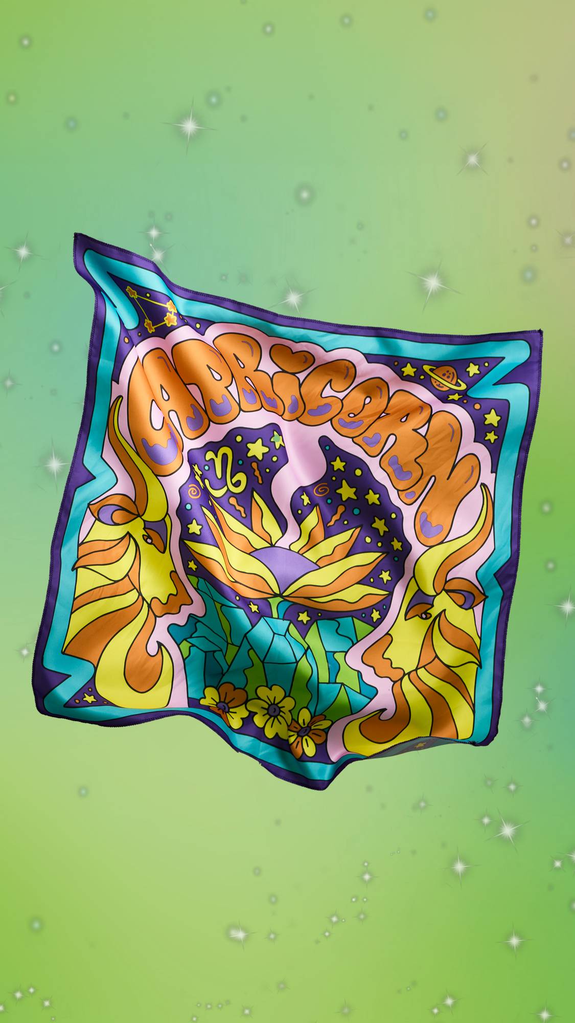 Emballage de tissu Capricorn