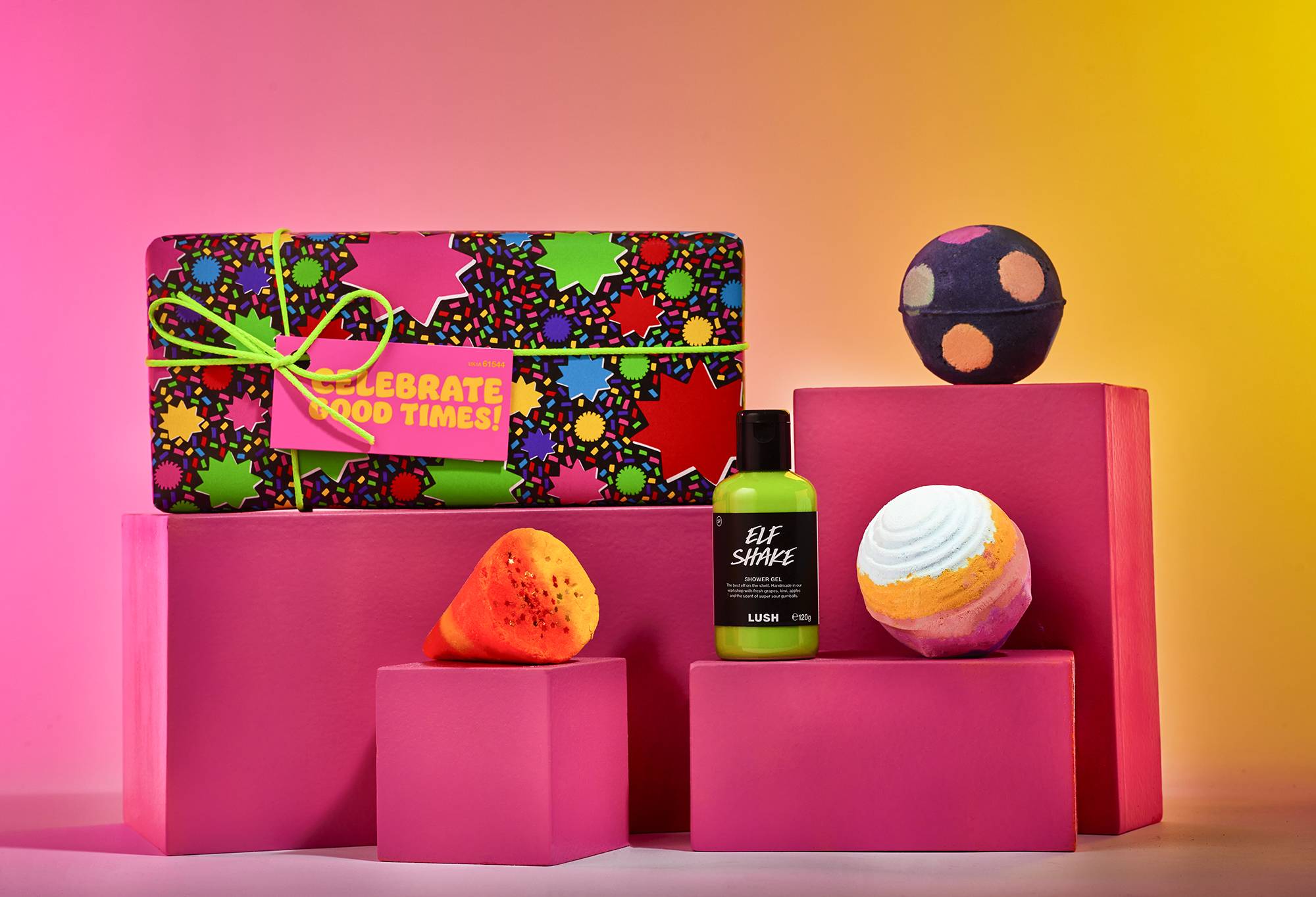 激安通販新作 タイムズ！ グッド セレブレイト ギフト LUSH | ボディローション