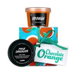 An image of LUSH | Chocolate Orange | Gift  | LUSH Christmas | Best Christmas Gifts | Vegan ...