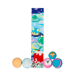 An image of LUSH | Christmas Balls of Bicarb | Presente  | Lush Natal | Melhores prendas de ...