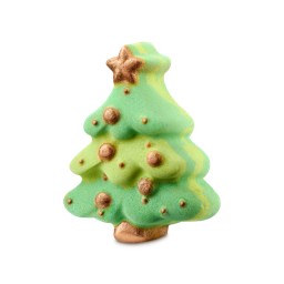 An image of LUSH | Christmas Tree | Bombe de Bain Christmas Tree