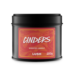 An image of LUSH | Cinders Single Wick Candle | Scented Candle