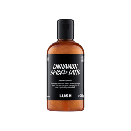 An image of LUSH - Cinnamon Spiced Latte - Orange - 285g