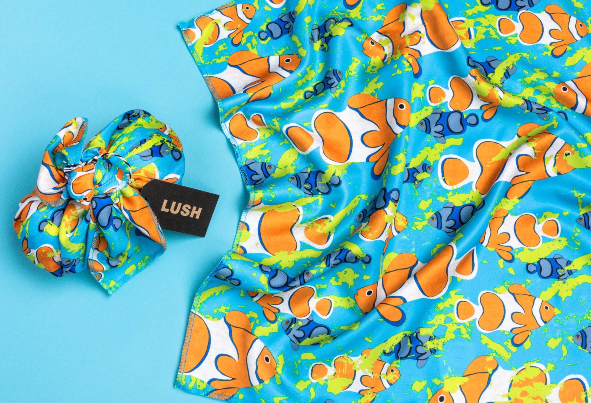 クラウンフィッシュ ノット ラップ 風呂敷 | LUSH