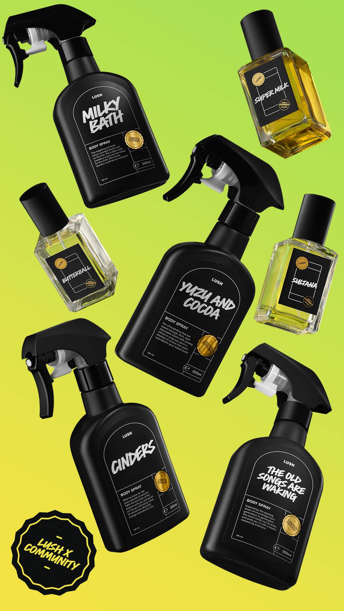 LUSH スノータフィー パフューム 30ml 香水(ユニセックス)