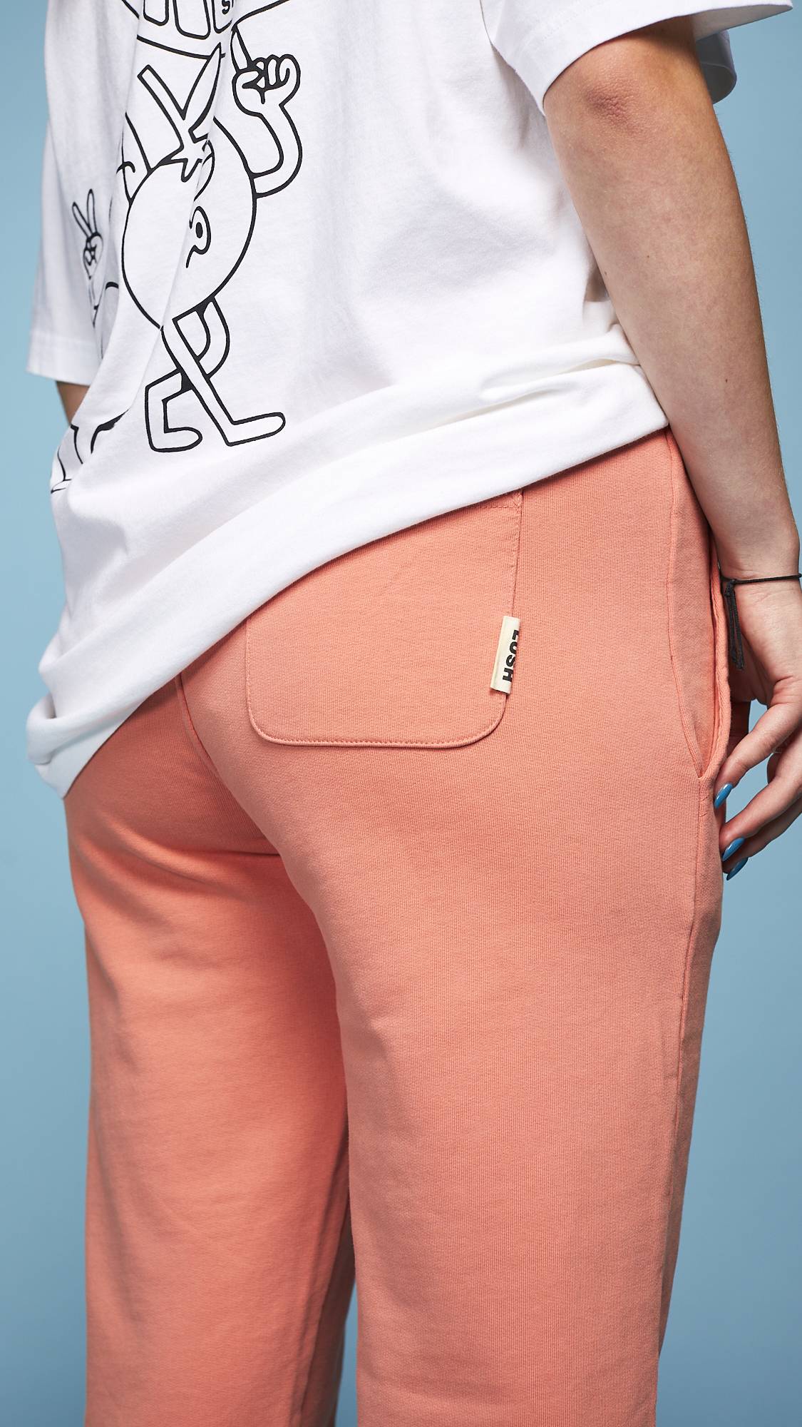 Fresh Values Coral Joggers