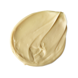 Crème Anglaise. A neatly smudged swatch of creamy, decadent almost honey-coloured body lotion. 