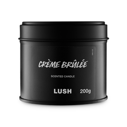 An image of LUSH | Crème Brûlée Single Wick Candle | Scented Candle