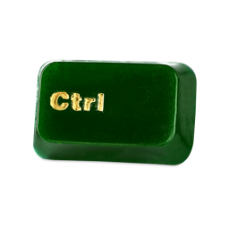 An image of LUSH - CTRL - Green - 80g