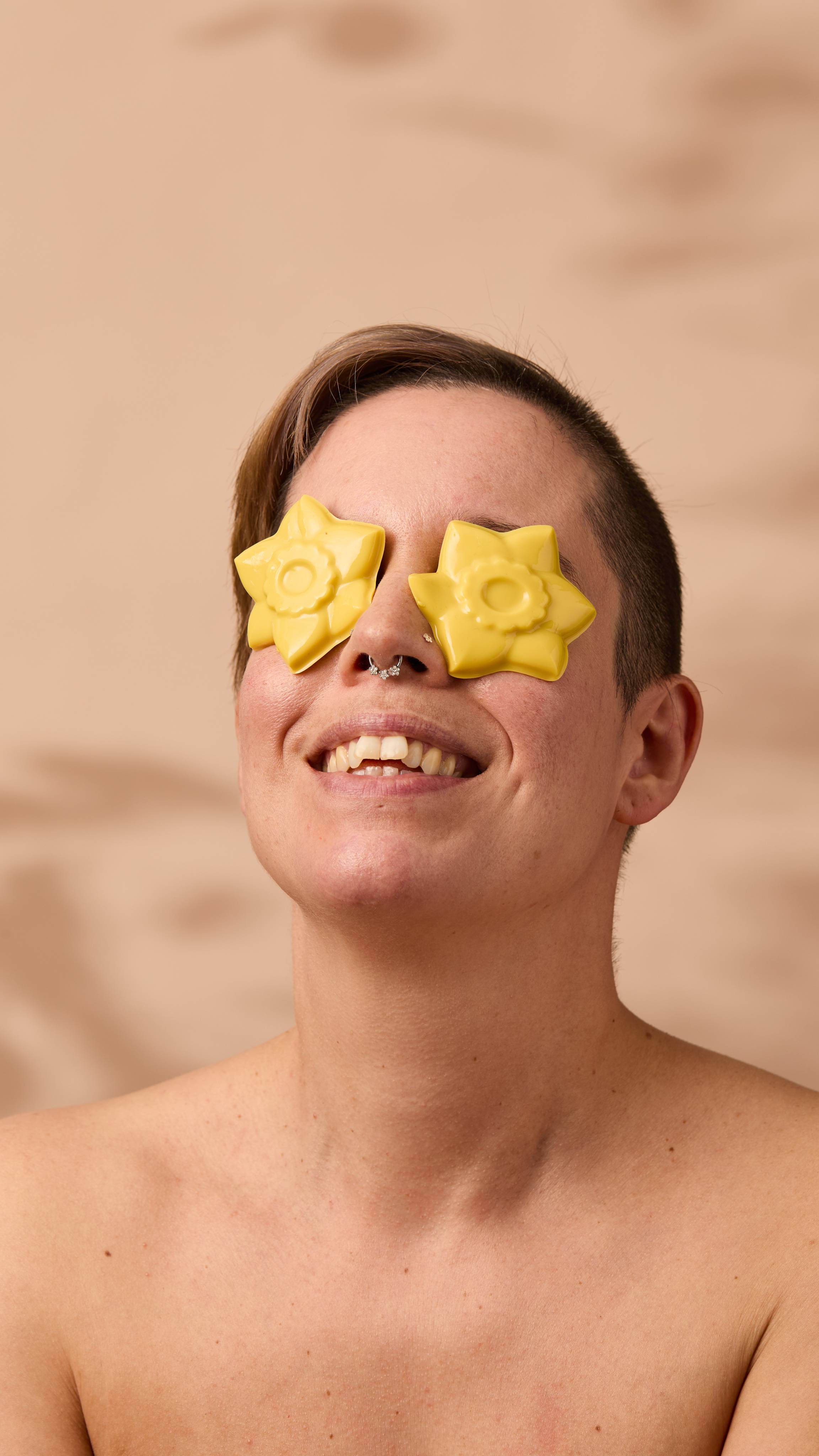 Dances With The Daffodils Eye Pads