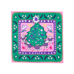 An image of LUSH - Dancing Around The Christmas Tree Knot Wrap - Presentinslagning