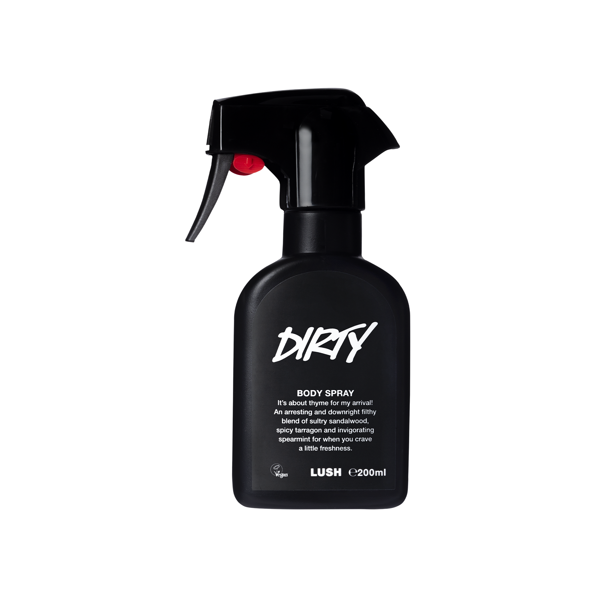 Dirty lush body online spray