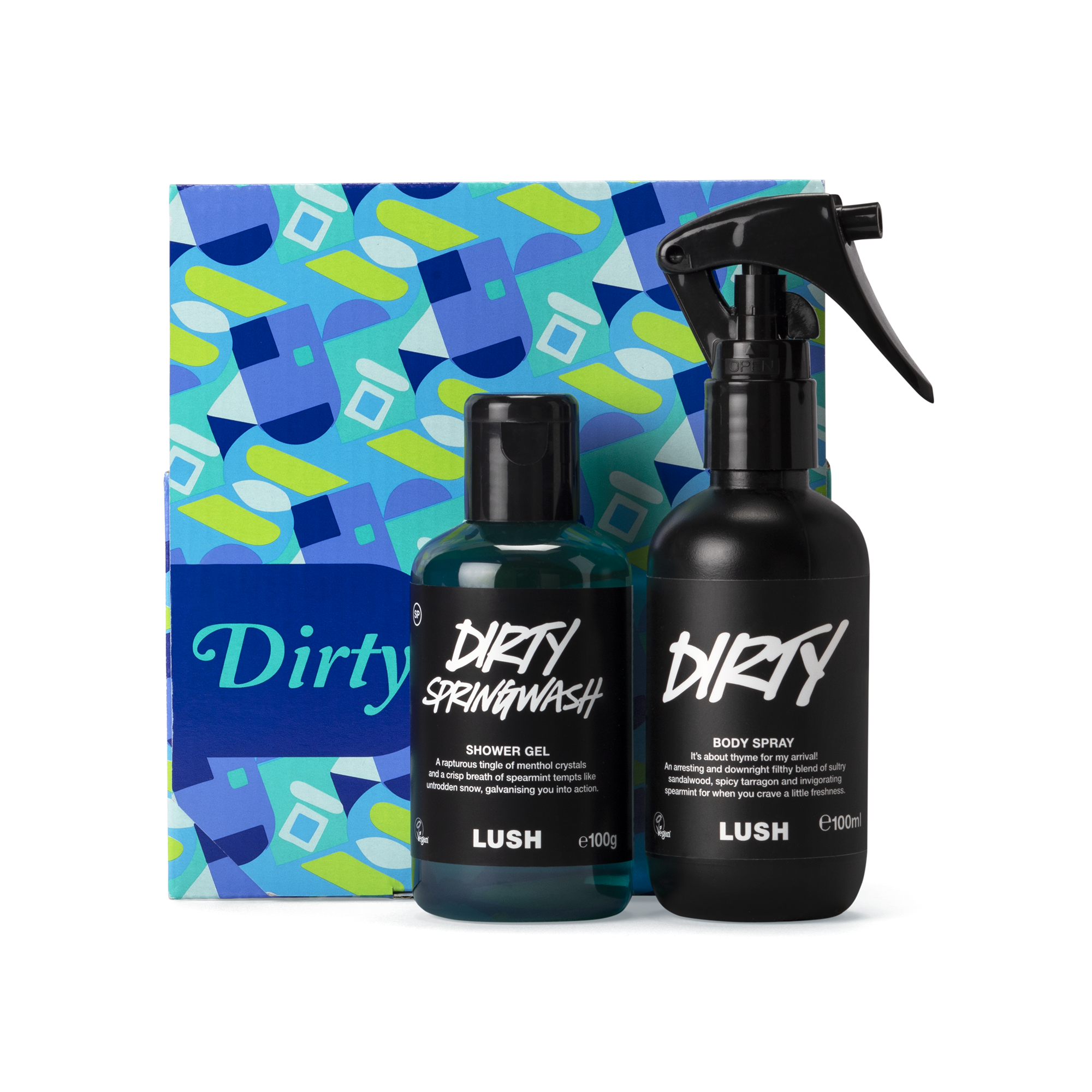 Dirty ボディスプレー ギフト LUSH