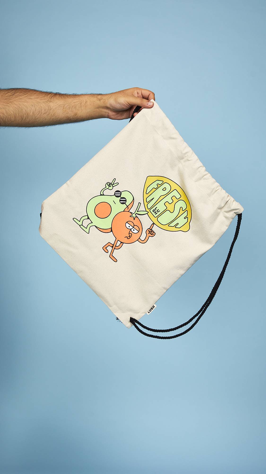 Fresh Values Drawstring Bag | LUSH