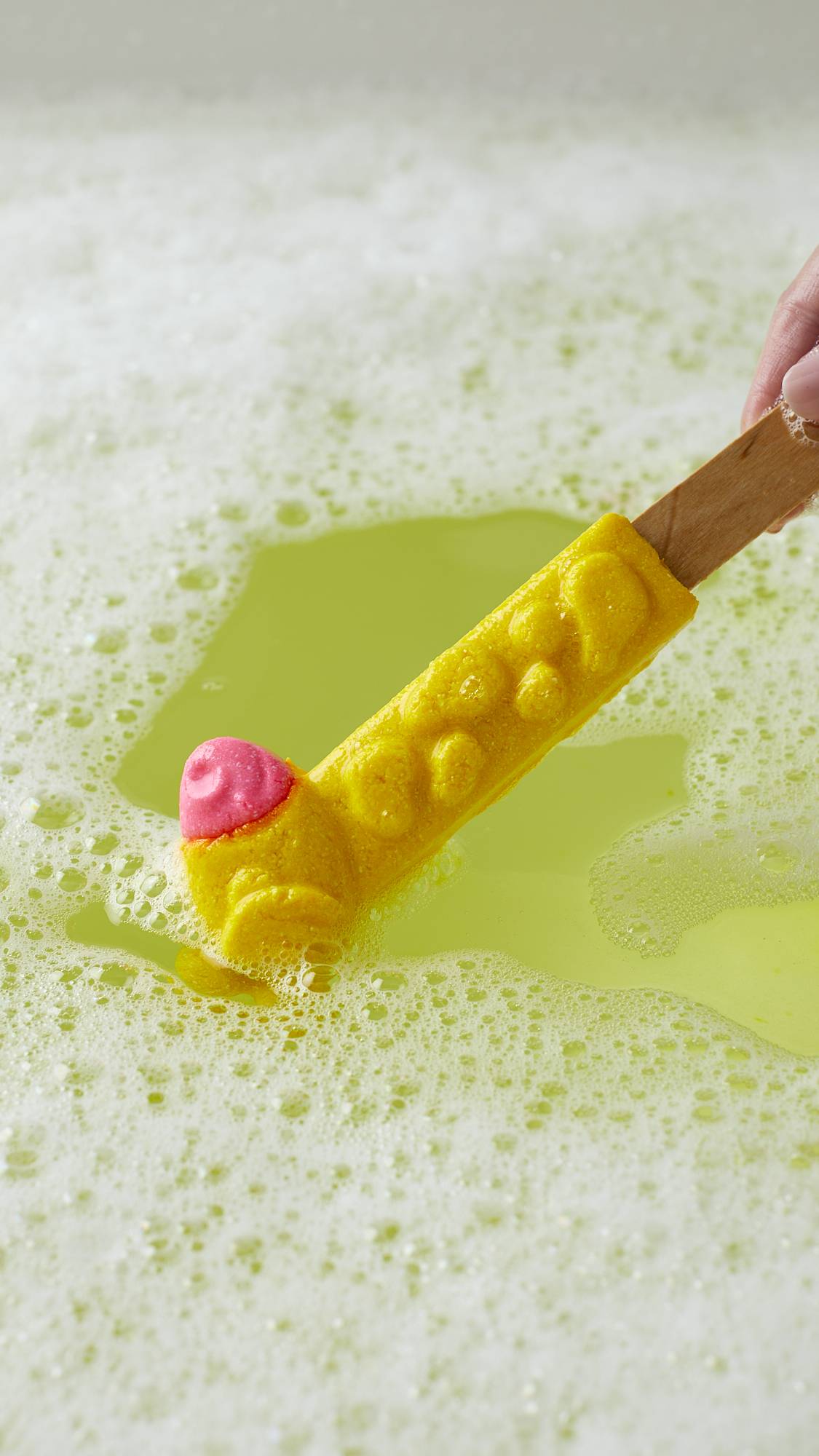 Pain moussant réutilisable Elsie The Giraffe (You're Having A Bath)