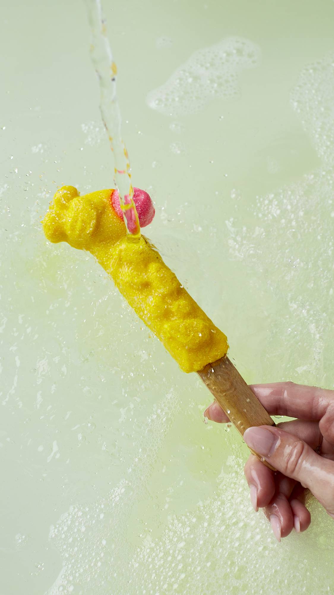 Pain moussant réutilisable Elsie The Giraffe (You're Having A Bath)