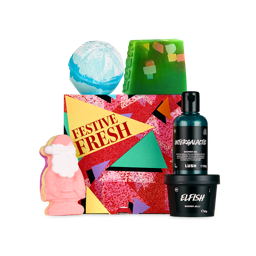 An image of LUSH | Festive Fresh | Confezione regalo  | Natale LUSH | Migliori Regali di Nat...