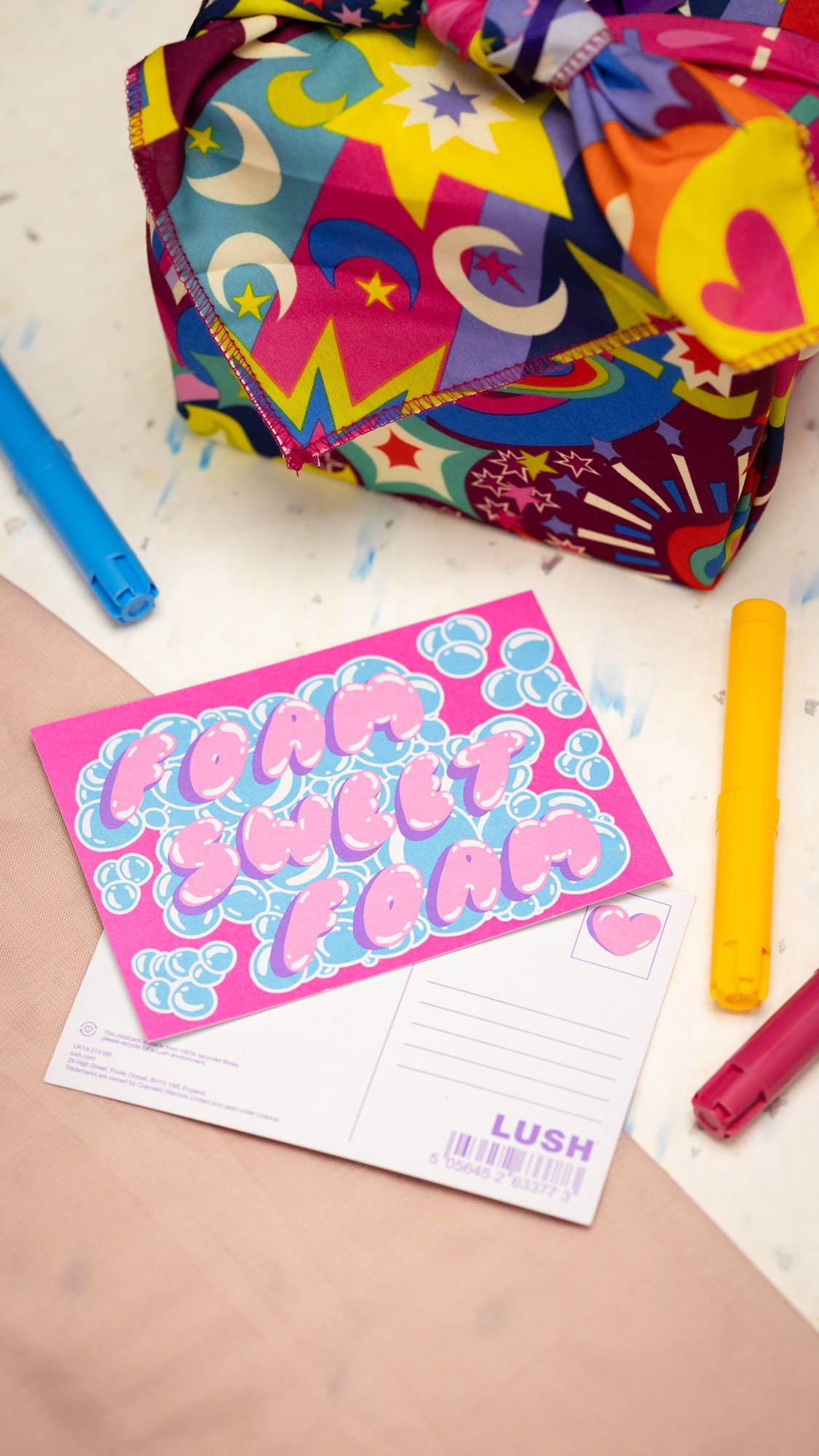 Foam Sweet Foam | Carte postale