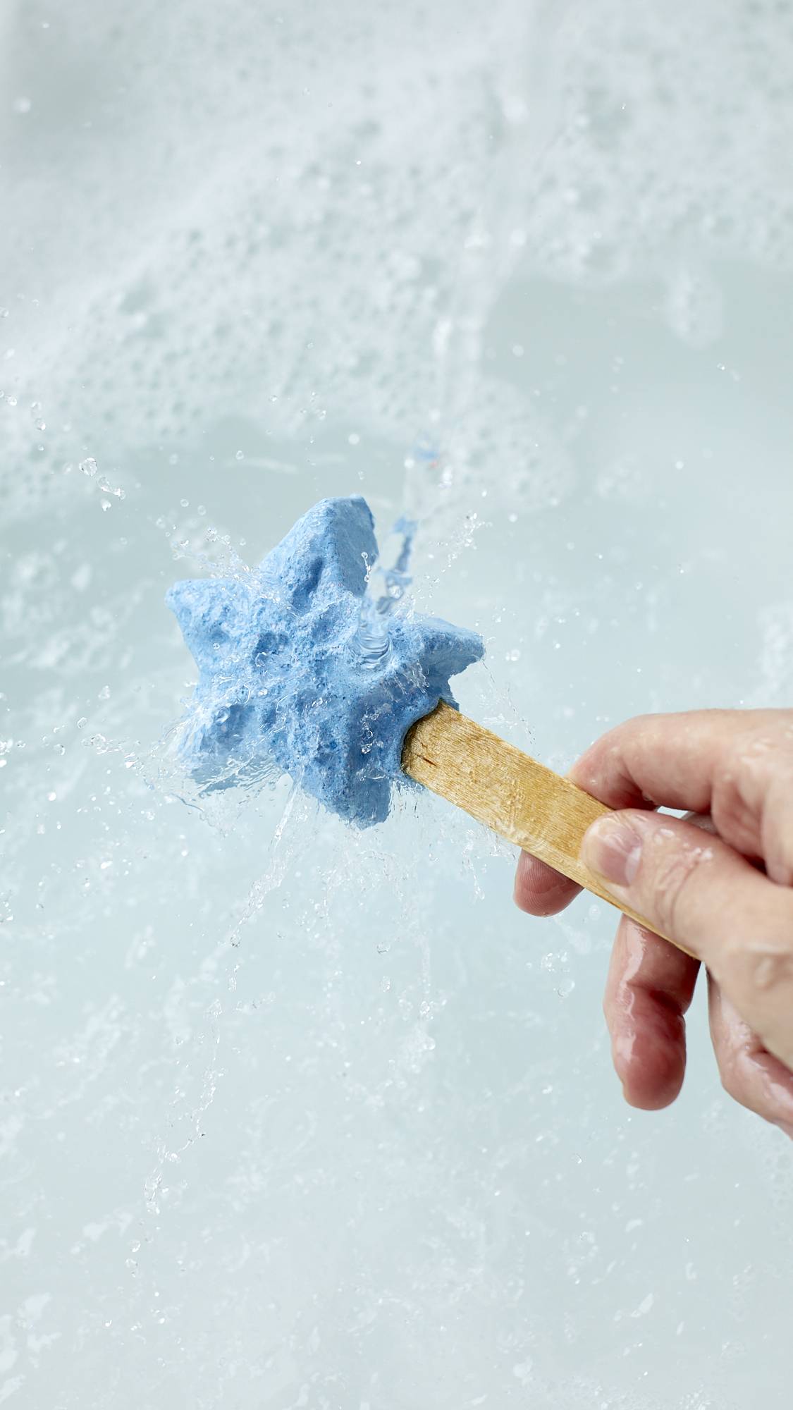 Pain moussant réutilisable Frozen