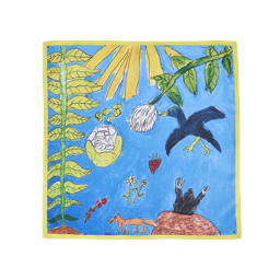 An image of LUSH | Garden Mural Knot Wrap | Gift Wrapping