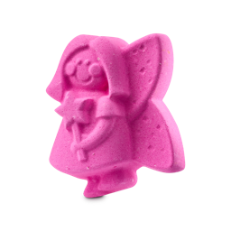 An image of LUSH | Groovy Snow Fairy | Bath Bomb  | LUSH Snow Fairy | Cotton candy scented |...