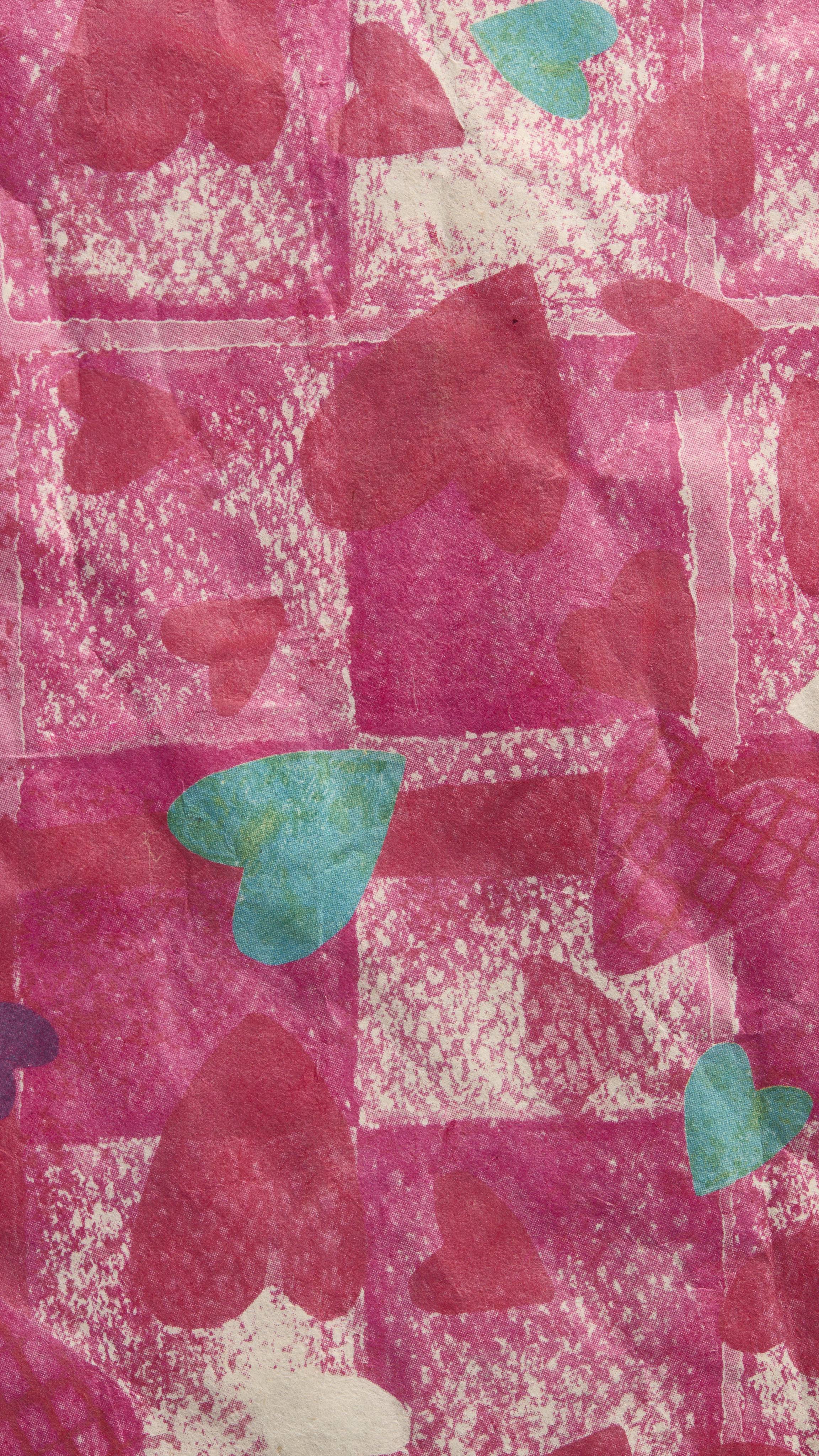 Emballage de tissu Hearts