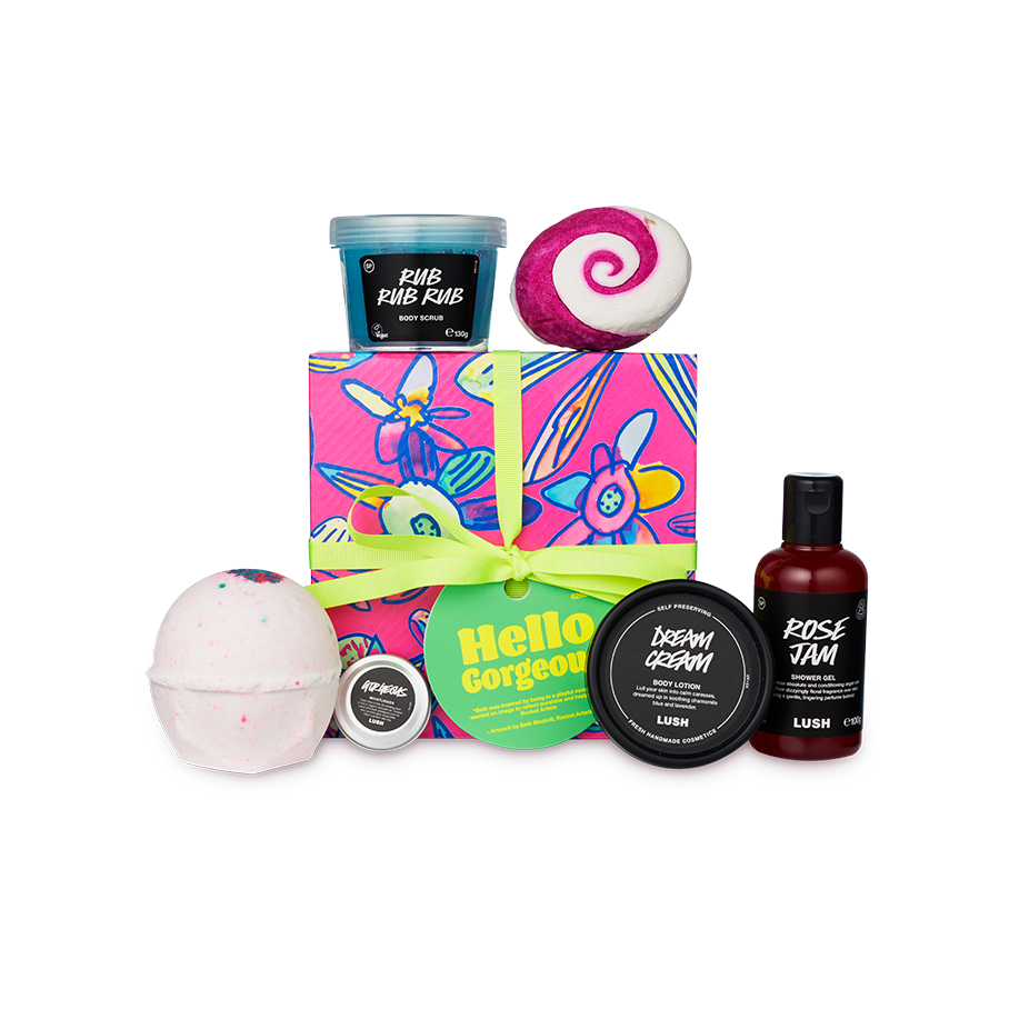 【お1人様1点限り】 Hello Gorgeous | Gift | LUSH 入浴剤・バスソルト