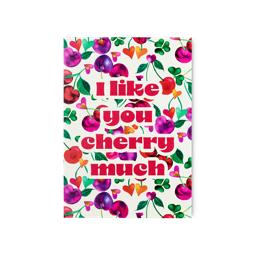 An image of LUSH | I Like You Cherry Much | Pohlednice