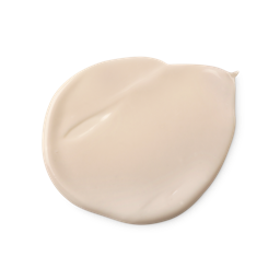 A swatch of smooth, light, pale peachy pink Imperialis facial moisturiser.