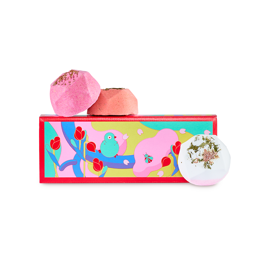 春の一服 バスボムセット ギフト | LUSH