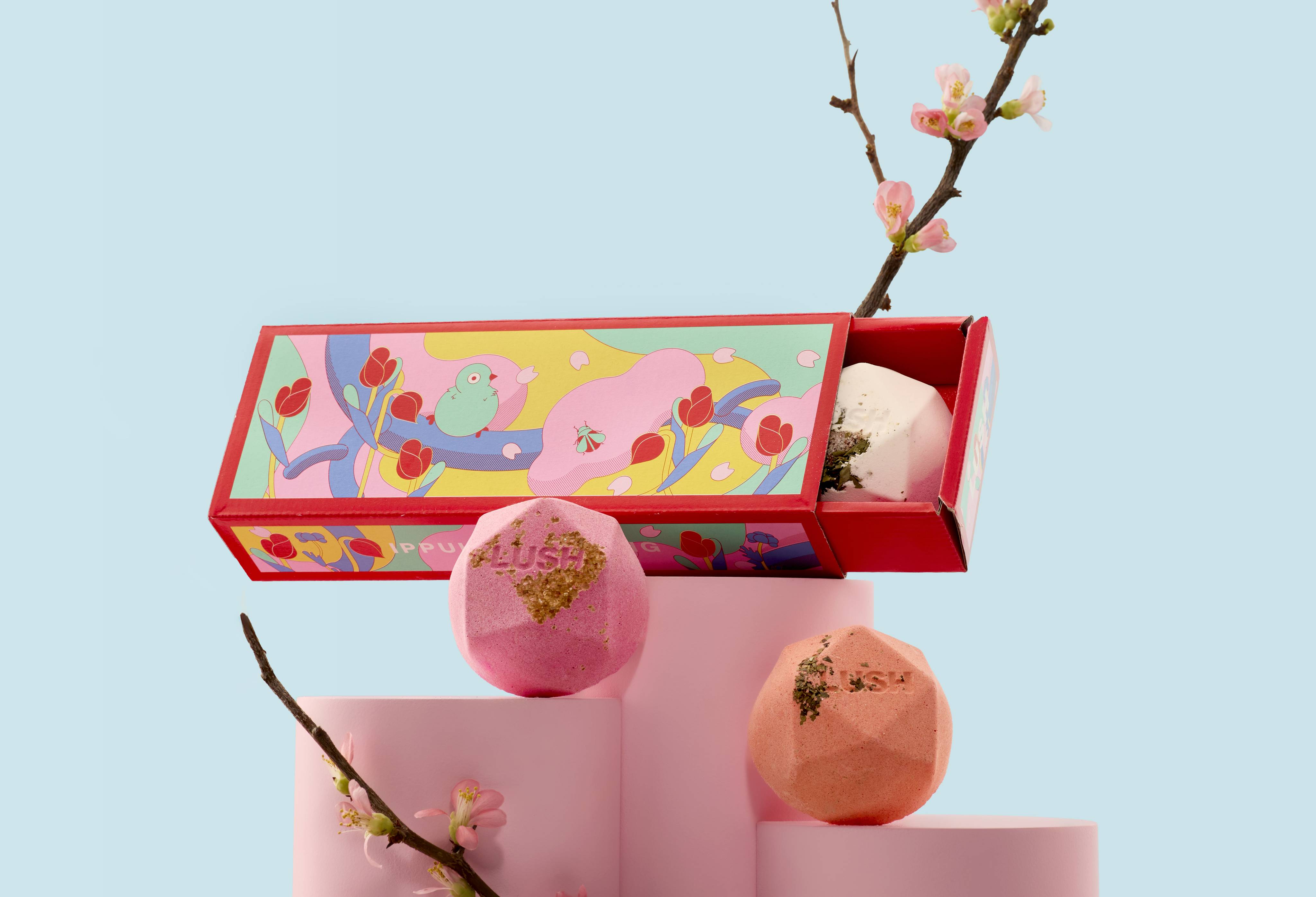 雛祭 バスボム | LUSH
