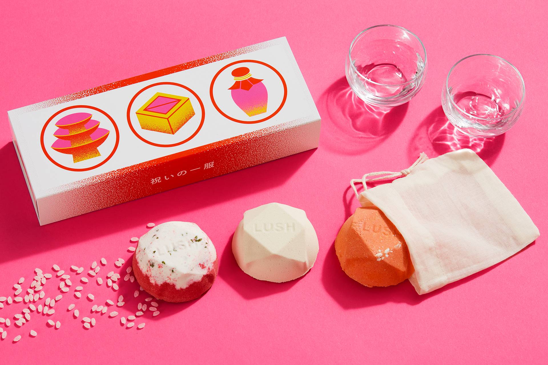 爆買い 英語 祝いの一服 バスボムセット ギフト | LUSH その他
